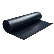 Solid Rubber Sheet Roll 1/16 inch Thick x 12 inch Wide x 10 Feet Long