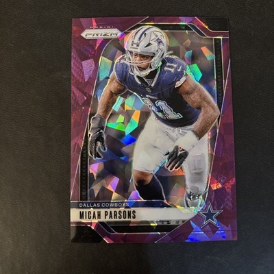 2024 Panini Prizm - Micah Parsons #77 Purple Ice Prizm /225
