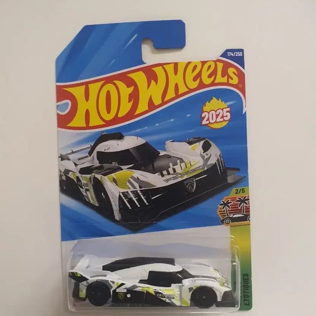 Hot Wheels Peugeot 9X8 White 2025 Model New