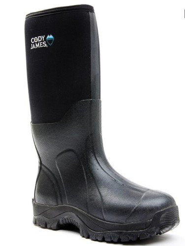 Cody James Men's Glacier Guard Insulated Rubber Boots Soft Toe Size 13 D