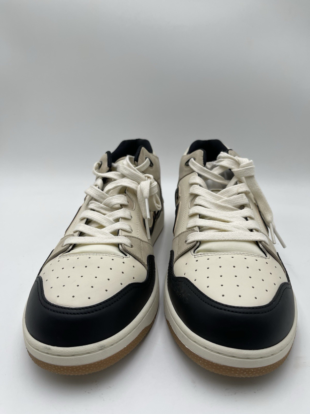 Christian Dior B57 mid-top sneakers in a cream and black Size 45 image 2