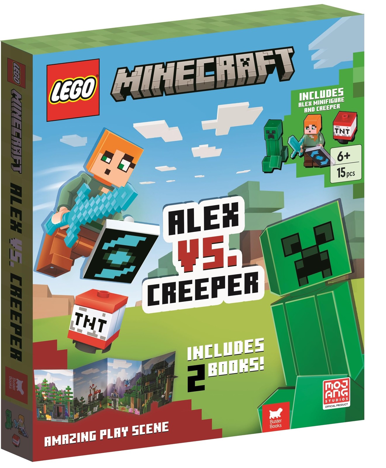 LEGO Minecraft Landscape Box by Buster Books PAPERBACK - Image 6