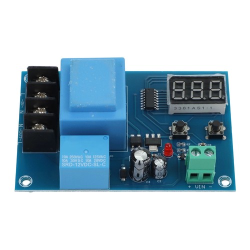 Scheda Controllo Alimentazione Caricabatterie 12V con Voltmetro DC e Rel?? per B - Afbeelding 17 van 43