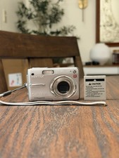 PENTAX Pentax Optio A20 10.0MP Digital Camera - Silver TESTED WORKS GREAT