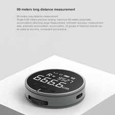 🔥Digital Measuring Ruler Tape LCD Electronic Distance Meter High Precision Tool