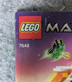 LEGO Mars Mission 7648 MT-21 Mobile Mining Unit Instruction Manual 2008 Original