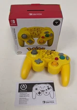 PowerA Pikachu Wireless Controller GameCube Style Nintendo Switch Open Box