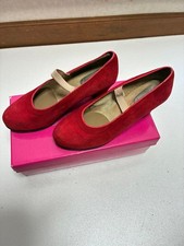 Flamenco Shoes Menkes Red Suede with Nails