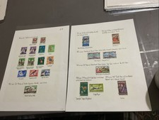 South Africa X 2 Stamp Sheets