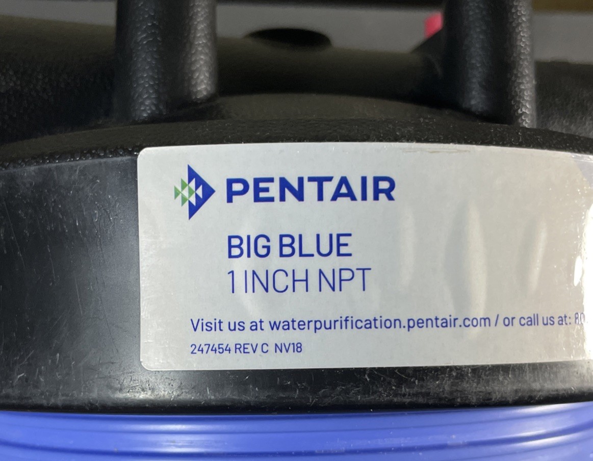 Pentair - Big Blue Filter Housing - 1