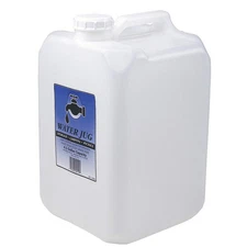 MIDWEST CAN 9119 Water Container,4.5 gal. Cap.,Clear,HDPE 469C36
