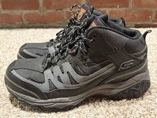 Skechers Men's Work Relaxed Fit Holdredge Rebem Steel Toe Boots Style 77108 MINT
