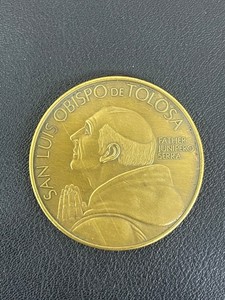 1972 San Luis Obispo Bicentennial Medal - California Token, Junipero Serra nice!