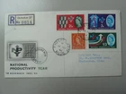 GB FDC 1962 National Productivity Year NPY (Ord) Cheltenham CDS Registered Clean