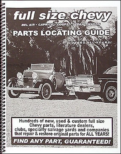 Trouver Chevrolet Voiture Parties Avec Ce Livre 1946-1979 Répertoire De Vendeurs - Photo 1/1