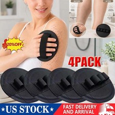 4PCS Bath Exfoliating Glove Body Scrub Mitt Deep Skin Cleansing Shower Wash