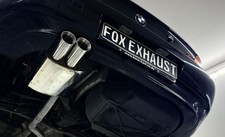 FOX Edelstahl Auspuff 2x80mm BMW Z3 E36 2.0l 150PS Roadster & Coupe