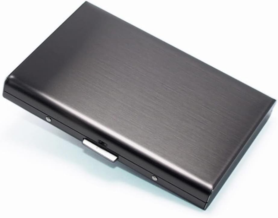 Credit Card Holder Wallet,Ultra Thin Stainless Steel Metal Wallets RFID Blockin