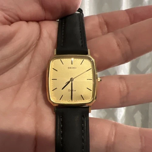 Vintage Japanese 1992 Seiko Dolce 5E31-5A80 Excellent