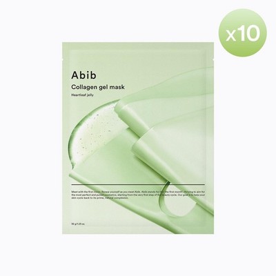 Abib Collagen Gel Mask Heartleaf Jelly 10P