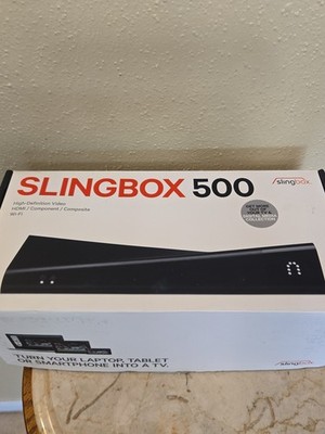 Sling Media Slingbox 500 Digital Media Streamer Complete IOB