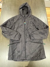 Champion Windbreaker Packable Jacket boys XL 16-18 Black