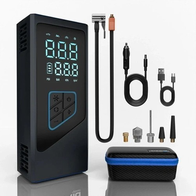 #ad 150 PSI Air Compressor Tire Inflator Air Pump Fits Car Moto Bike Tires Portable $21.99