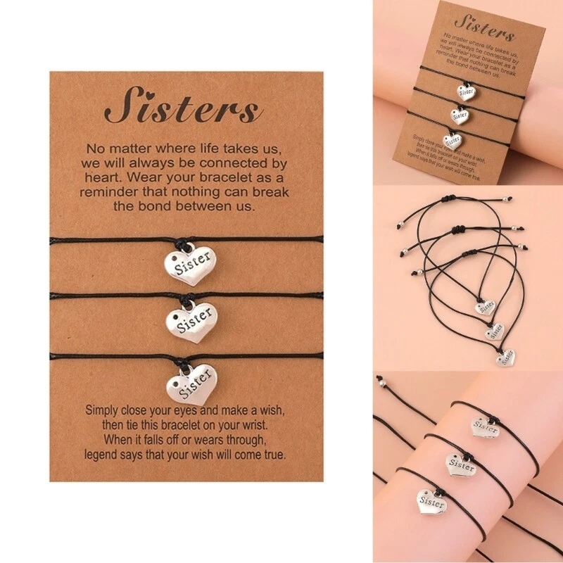 Sister bond bracelet online