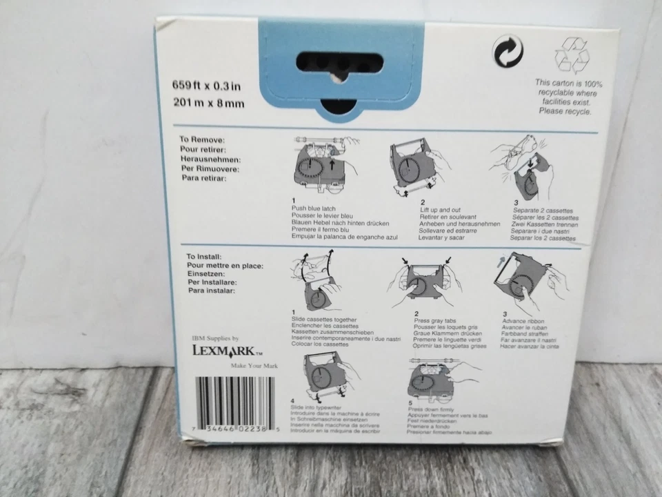 VTG IBM Easy Strike Multipurpose Ribbon Cassette 1337764 BY Lexmark (1) - Image 2 of 4