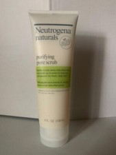 Neutrogena Naturals Purifying Pore Scrub Face Skin Cleaning 4oz New Discontinued