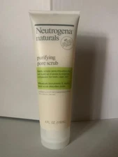 Neutrogena Naturals Purifying Pore Scrub Face Skin Cleaning 4oz New Discontinued