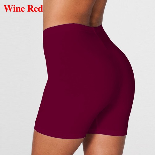 Summer Women High Waist Shorts Female Sexy Biker Shorts Basic Sport Shorts - Picture 7 of 16
