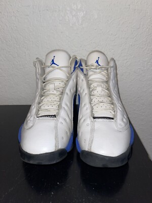Nike Air Jordan 13 Retro White Hyper Royal size 9 414571–117  display picture 1