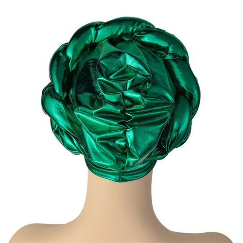 New Braid Turban Head Wrap African Women Cap Hijab Bonnet Hat Auto Gele Headtie - Picture 102 of 282