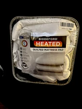 Biddeford   Heated Quilted Mattress Pad Full Size  54x75.