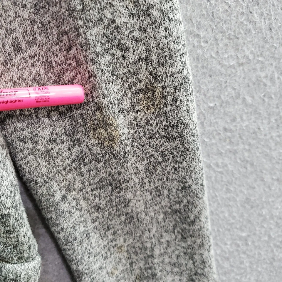 Suéter Miss Me Mujer Gris Medio Crochet Boho Espalda Abierta Capucha Cordón LEER Foto 3 de 4