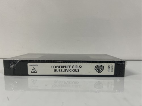 Vintage The Powerpuff Girls Bubblevicious VHS Tape Clamshell Cartoon Network - Picture 10 of 12