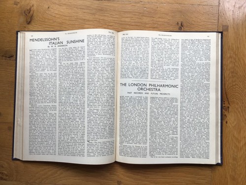 Bound set of ‘The Gramophone Volume 22. (June 1944-May 1945) XXII - Picture 6 of 14