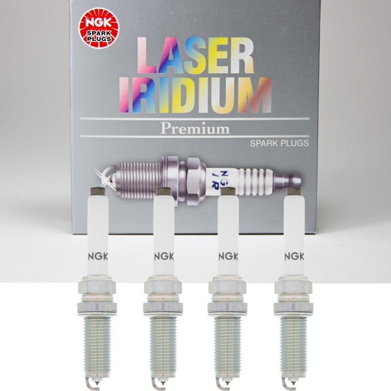 Genuine NGK Laser Iridium Spark Plug 4PCS Set for 2019-2023 Fiat 500X/ Renegade