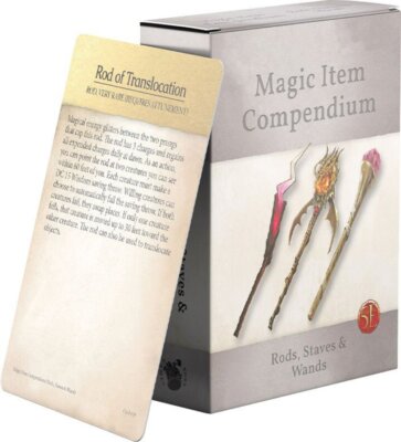 Magic Item Compendium Rod, Staff, Wand New