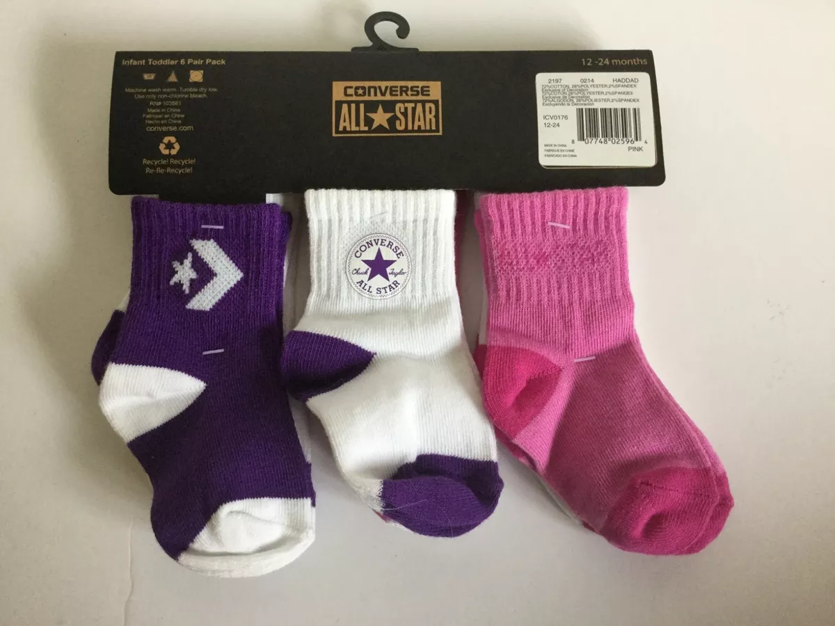 Baby girl converse socks top