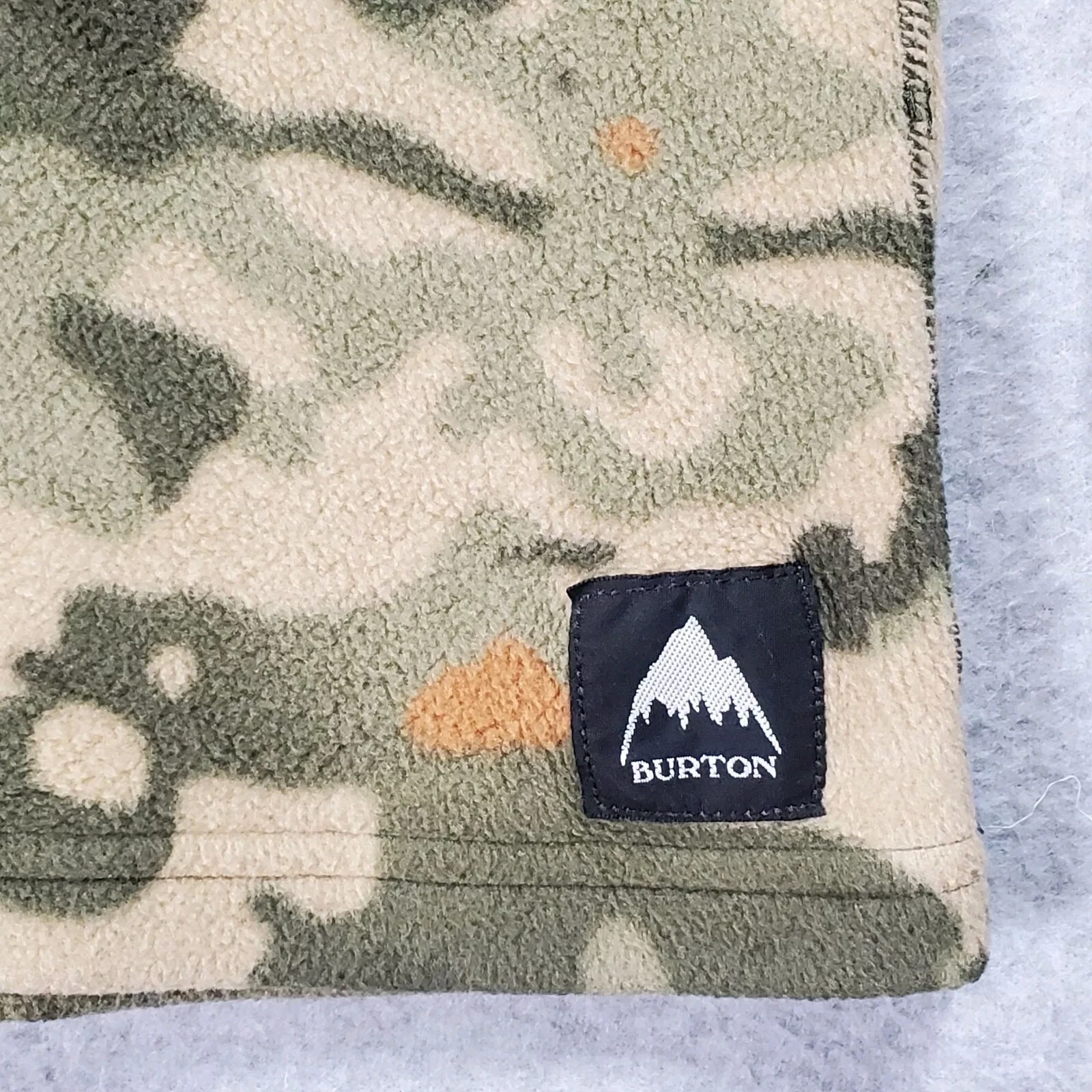 burton dryride fleece set camo snowboarding skiing 