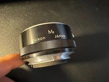 Nikon M2 Macro Extension Tube Ring 1:1 repro on 55mm F3.5 Micro lens Works Well
