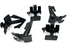 1980-89 GM rear window interior trim garnish moulding upper molding clips 5 pcs