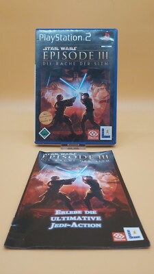 Star Wars: Episode III-Die Rache der Sith (Sony PlayStation 2, 2005) PS2 Spiel