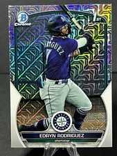 2023 Bowman Chrome Mega Box Edryn Rodriguez 1st Mojo Refractor # BCP-185
