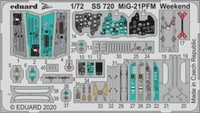 MW22 Eduard SS720 MIG-21PFM Weekend 1/72 Zoom Set For Eduard
