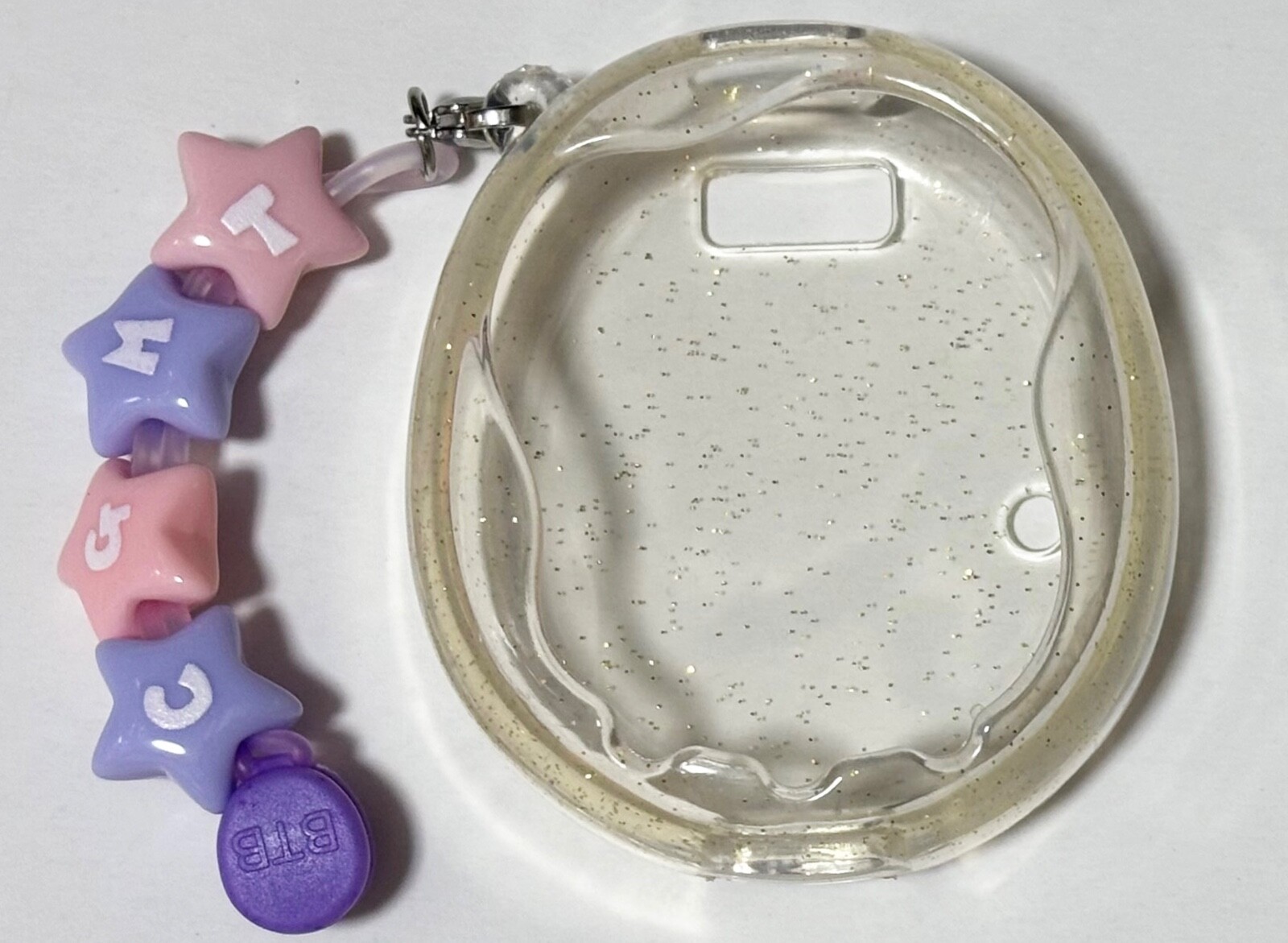 Gold Glitter (Pink x Purple Strap)