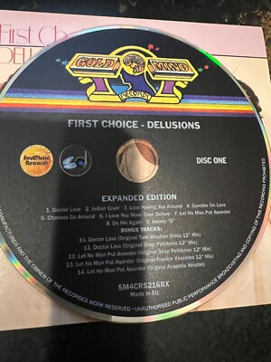 CD First Choice  Delusions Mini LP  NM  *NEVER PLAYED* w/ Bonus Tracks Gold Mind