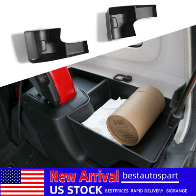 For Jeep Wrangler JL 2018+ 2/4Door 2PCS Car Rear Trunk Cargo Extra Storage Box